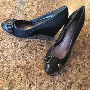 Coach wedge shoes